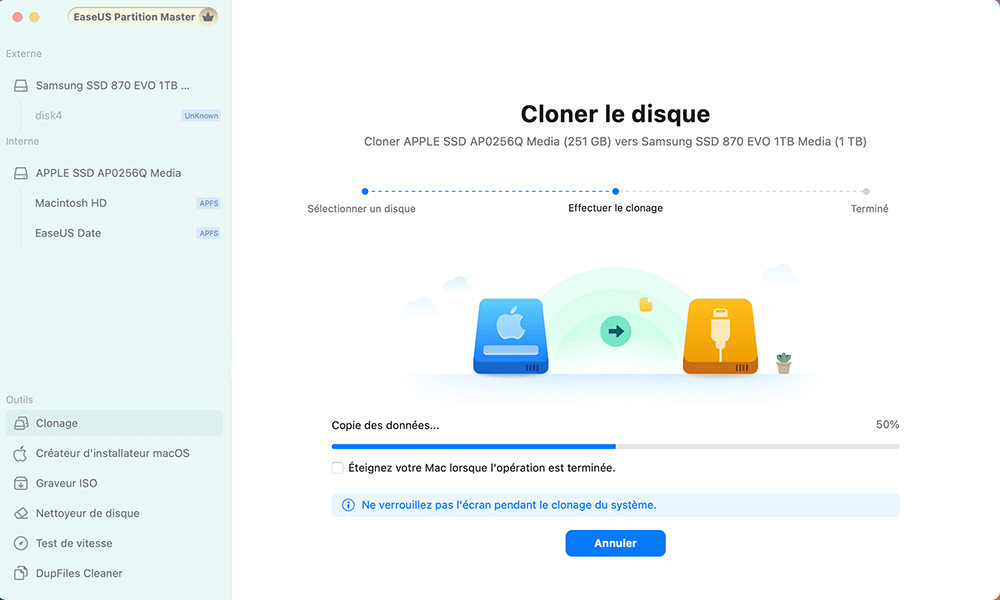 Cloner le disque Macos-3
