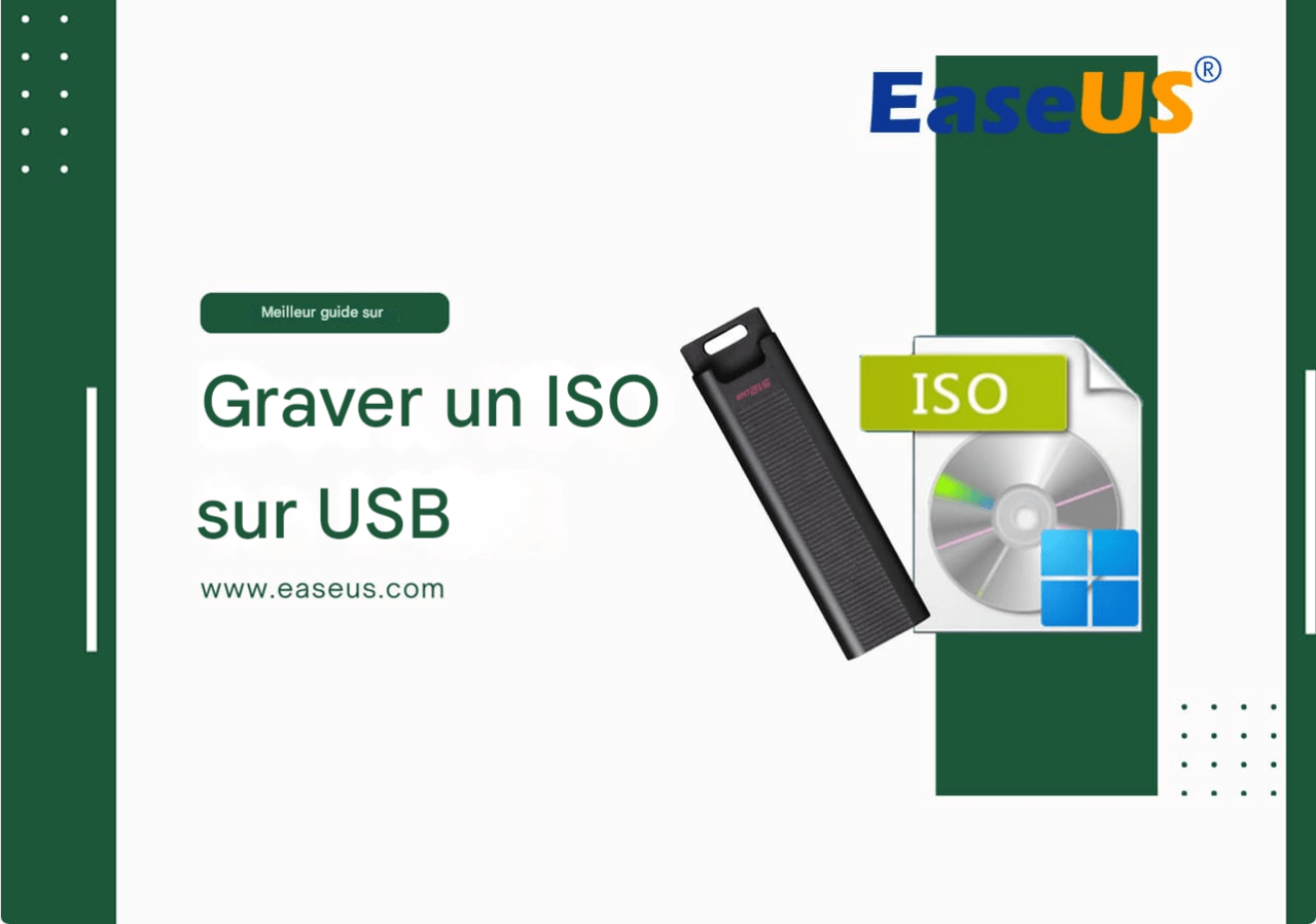 Graver l'ISO sur la clé USB