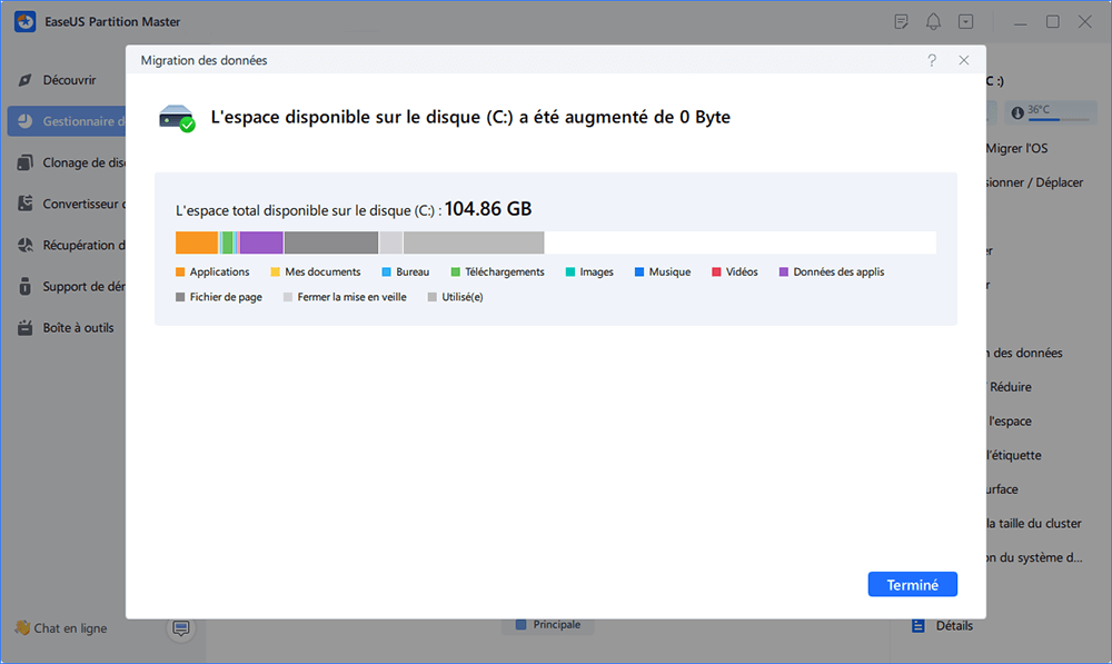 migration des données 4