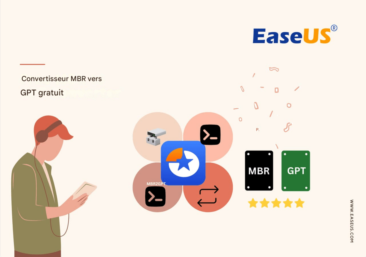 Convertisseur MBR vers GPT gratuit