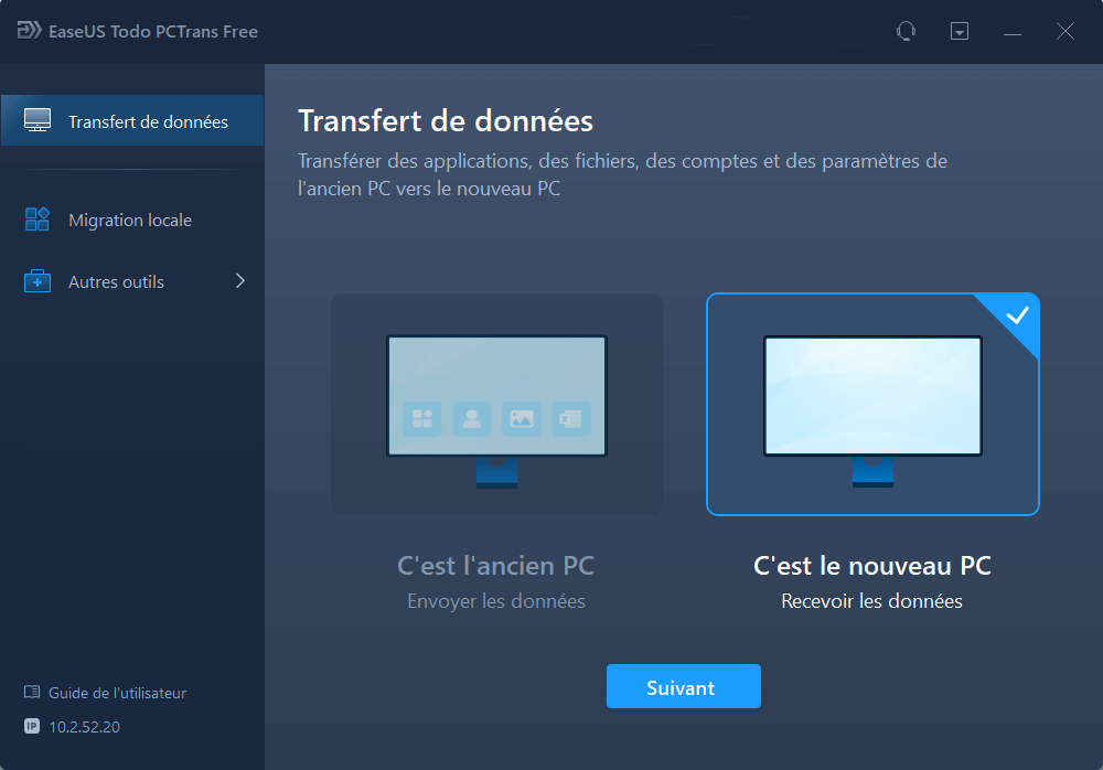 Cliquez ici pour voir le nouveau PC