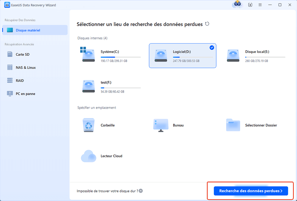 sélectionner un lieu et scanner la musique perdue, l'enregistrement de la voix