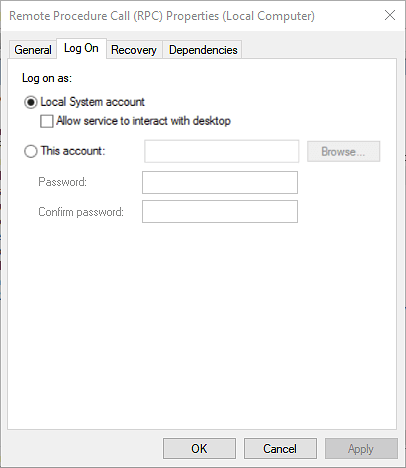 Modifier l'appel de procédure à distance_Comment réparer l’erreur Impossible d'accéder au service Windows Installer