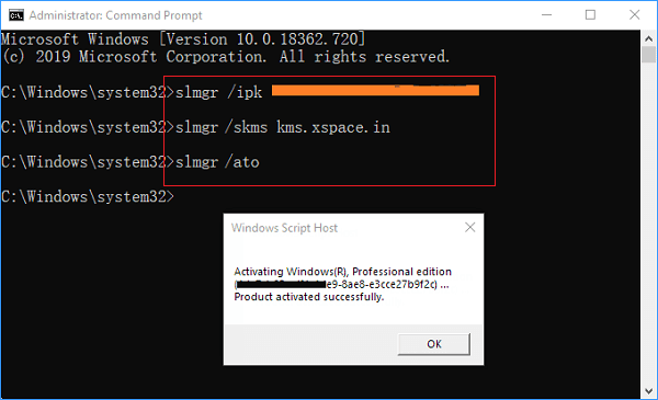 Comment Activer Windows 10 Avec La Clé De Produitla Clé Dactivationcmd Easeus 2339