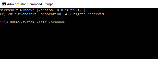 exécuter SFC pour corriger l'erreur 0xC000021A