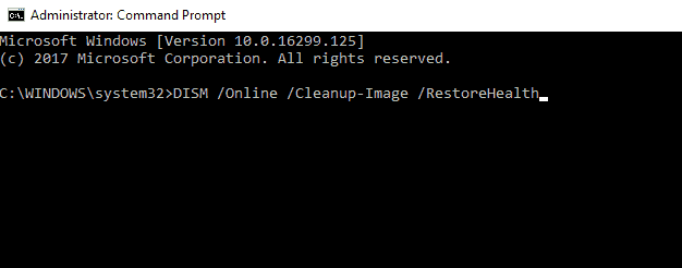 Corriger l'erreur d'entrée des données du noyau avec dism