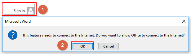 Ouvrez un nouveau fichier Word.