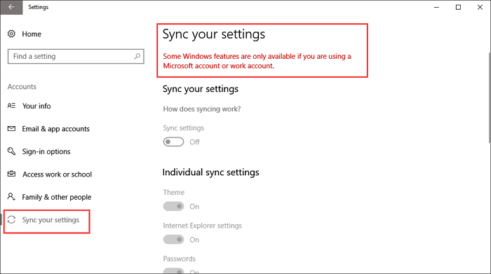 Connectez-vous avec un profil temporaire pour récupérer les documents perdus après la mise à jour de Windows 10.