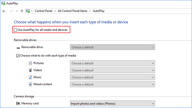 L'explorateur de fichiers continue d'ouvrir l'erreur