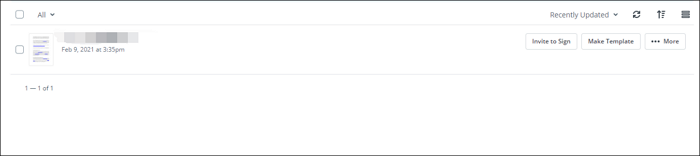 sélectionnez le fichier à signer