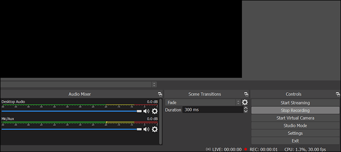 enregistrer l'audio du jeu avec obs