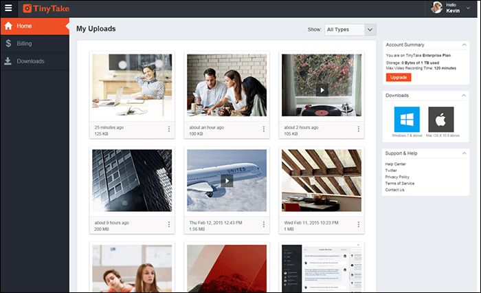 tinytake enregistre l'audio du jeu