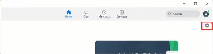 paramètres des réunions de zoom windows