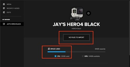 connectez votre GoPro