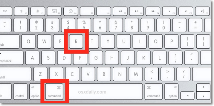 entrer en mode de récupération macOS
