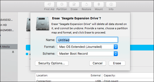 Comment régler le problème d'un SSD externe non reconnu sur Mac?