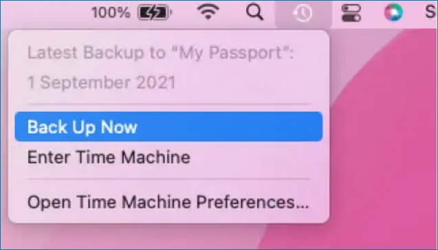 redémarrer la sauvegarde