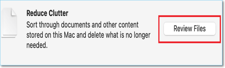 Examiner les fichiers pour supprimer les fichiers manuellement