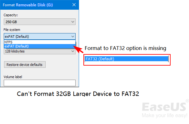 Les 5 meilleurs formateurs de cartes SD FAT32 à télécharger gratuitement  pour Windows - EaseUS