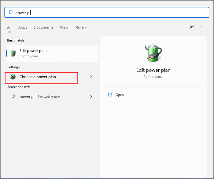 choisir un plan d'alimentation