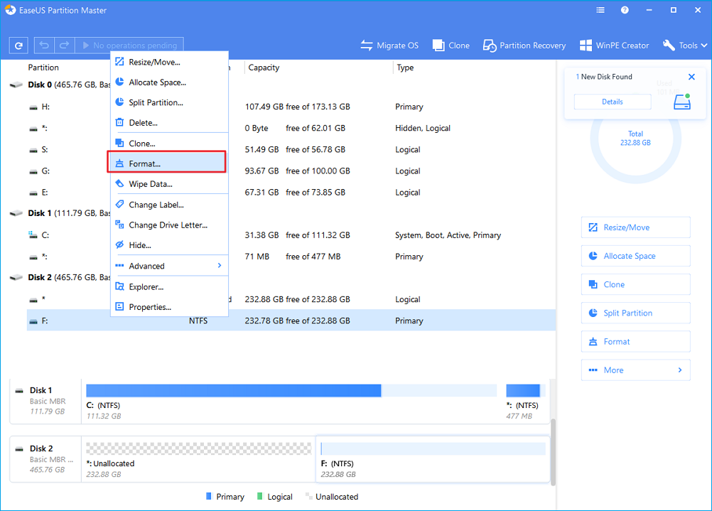 partition fat32 windows 10 usb format tool