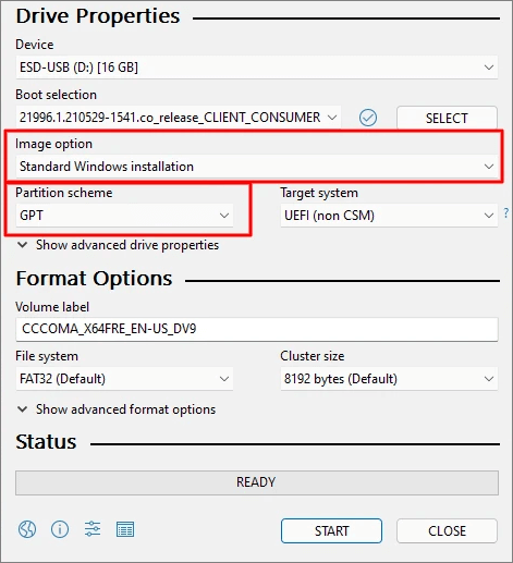 Créer une clé USB d'installation de Windows 11 – Le Crabe Info
