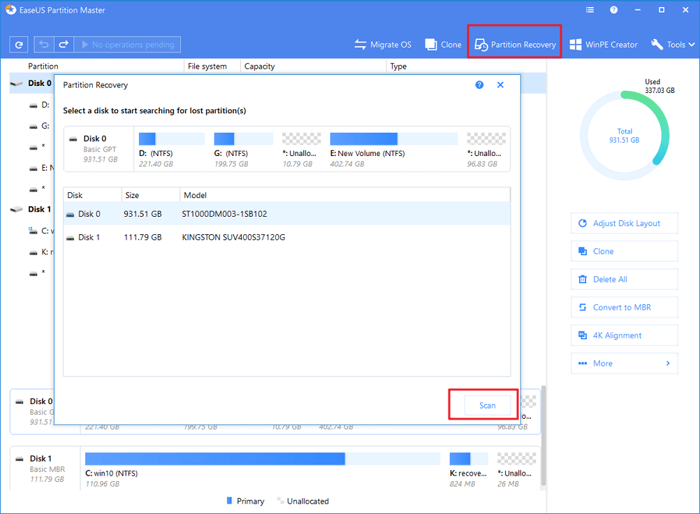 Recuperer La Partition Reservee Au Systeme Sous Windows 10 8 7 Easeus