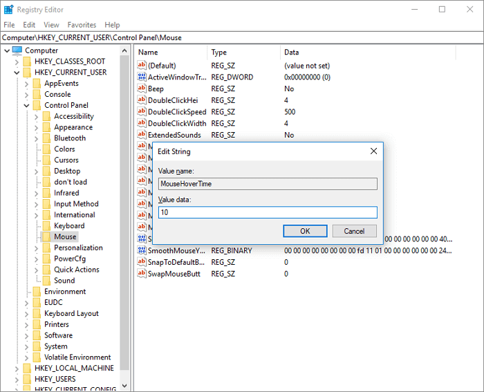 Comment rendre Windows 10 plus rapide - modifier le registre
