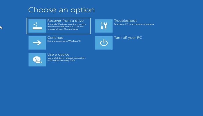 Récupérer le disque 4