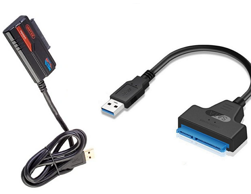 Connecteur SATA vers USB 3.0