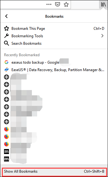 Importer les favoris Chrome sur Firefox