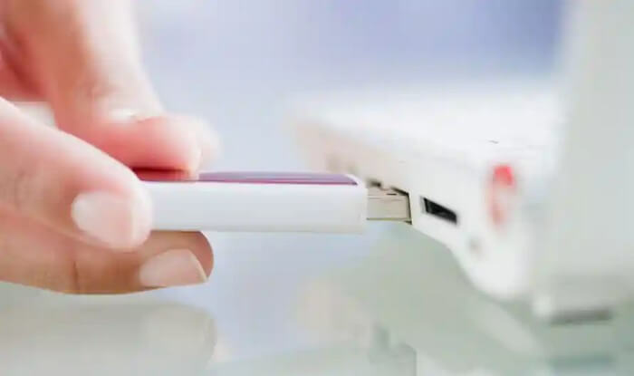 débrancher les appareils externes