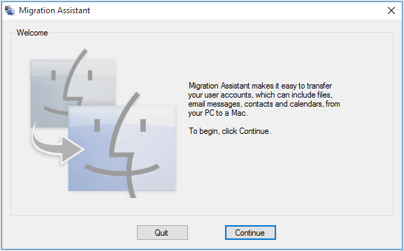 Assistant de migration Windows