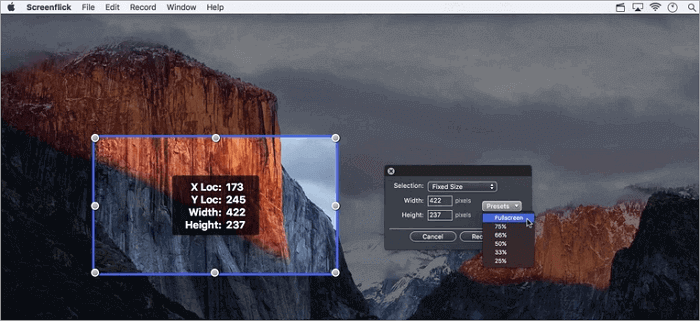 utilisez screenflick pour enregistrer votre gameplay sur mac