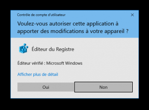 Afficher le registre pour corriger les erreurs non spécifiées sur le disque dur.