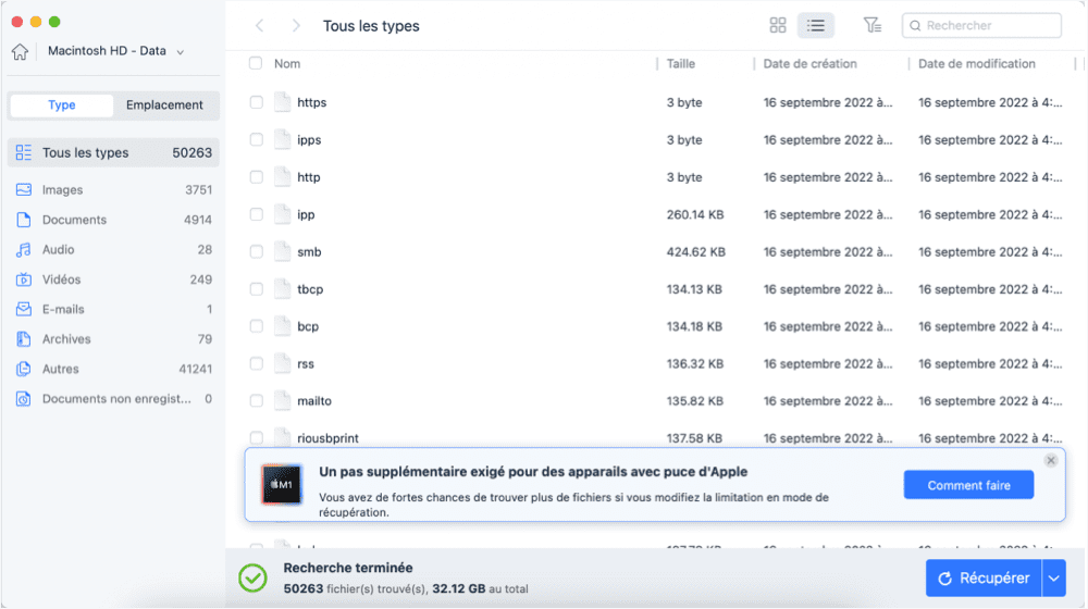 Comment récupérer des données sur un disque dur Mac ?