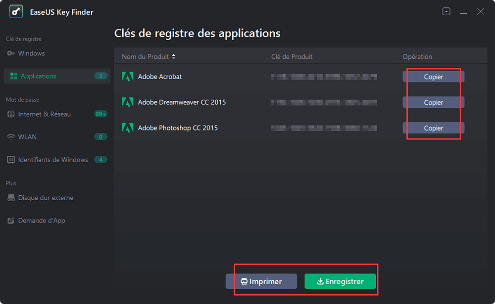 Retrouver une clé de licence d'un jeu ou d'un logiciel