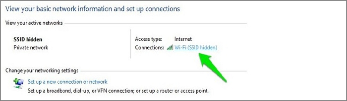 choisir le nom du wifi
