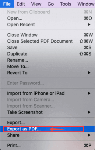 exporter le PDF rogné