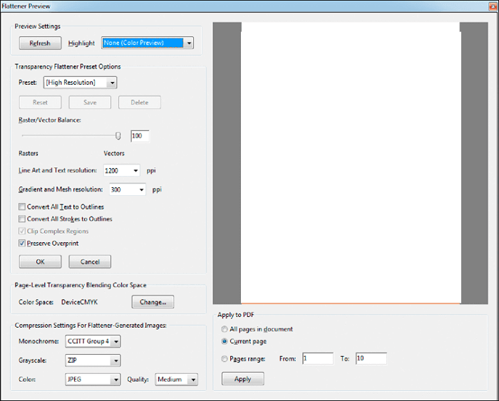aplatir pdf acrobate