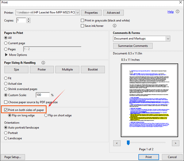 Comment imprimer un PDF recto-verso sur Windows 10/Mac/iPhone - EaseUS